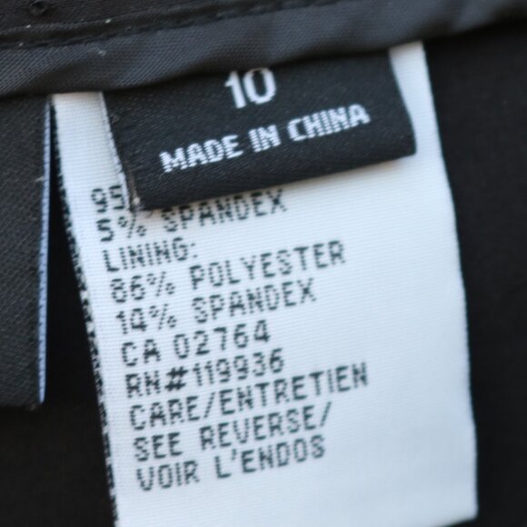 Nivo Sport Black Front Pleat Stretch Athleisure GOLF Skort Sz 10 - Picture 7 of 8